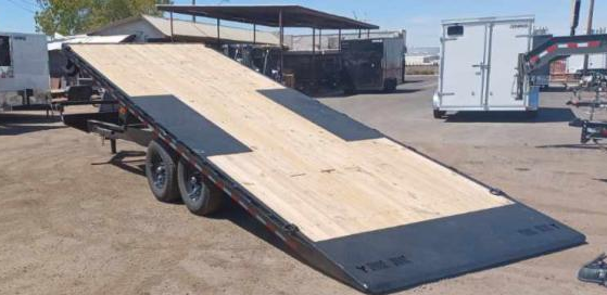 24x102 IronBull Deckover Tilt, Tandem Axle, 14K GVWR - Image 5