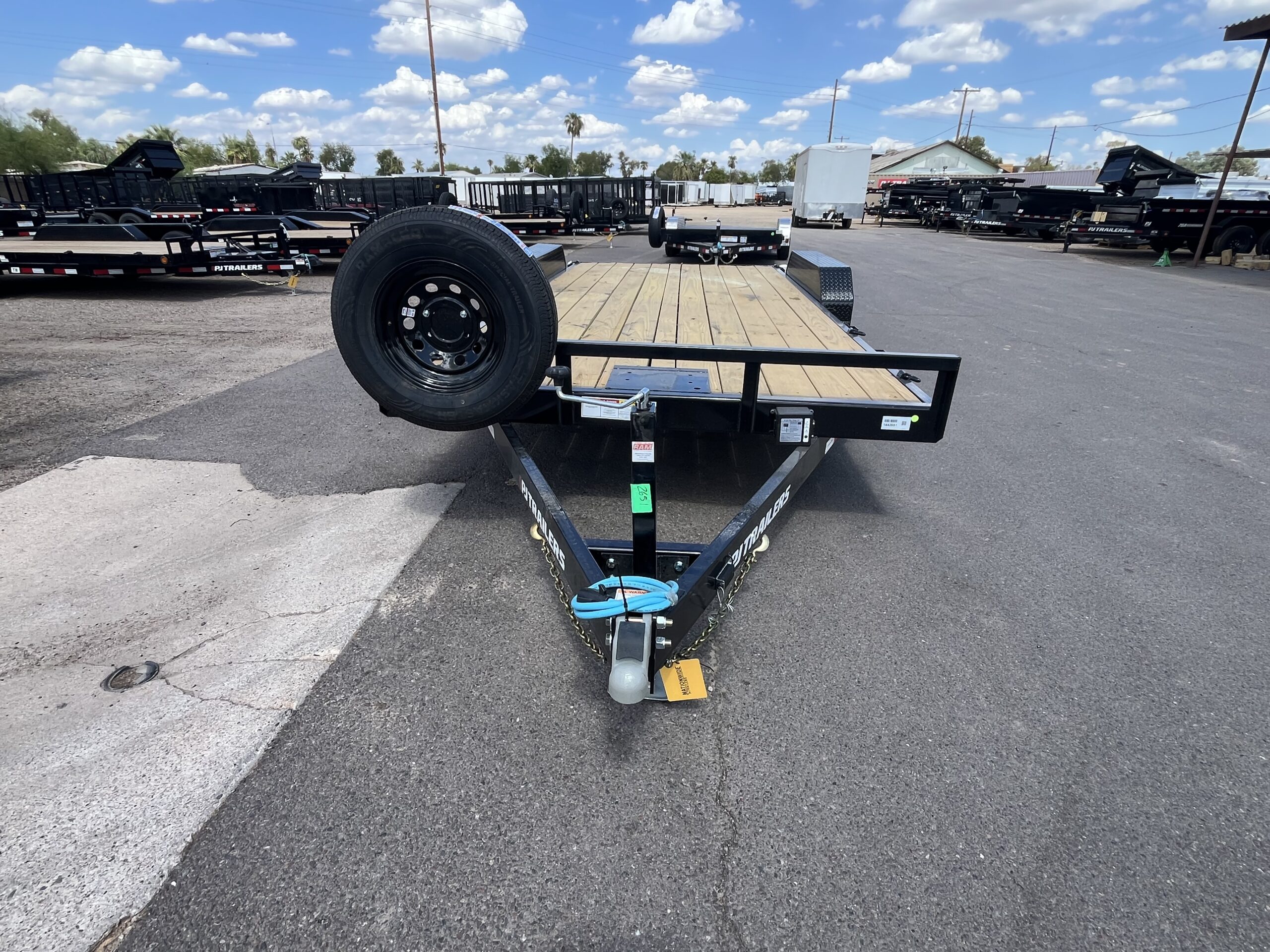 18x83 Tandem Axle Channel Equipment, 10K GVWR, Slide-In Ramps - Image 6