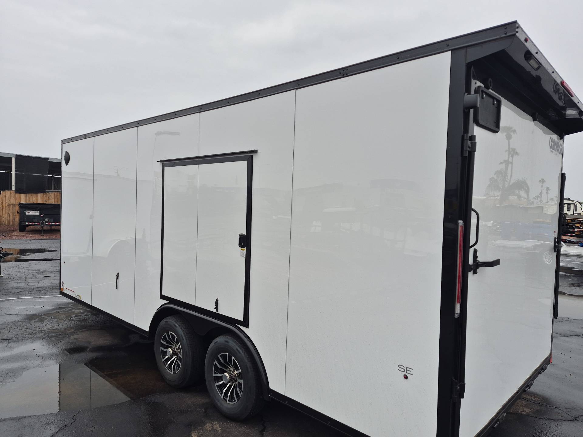 20x8.5 Jasper SE Car Hauler, 10K GVWR, Ramp Door - Image 4
