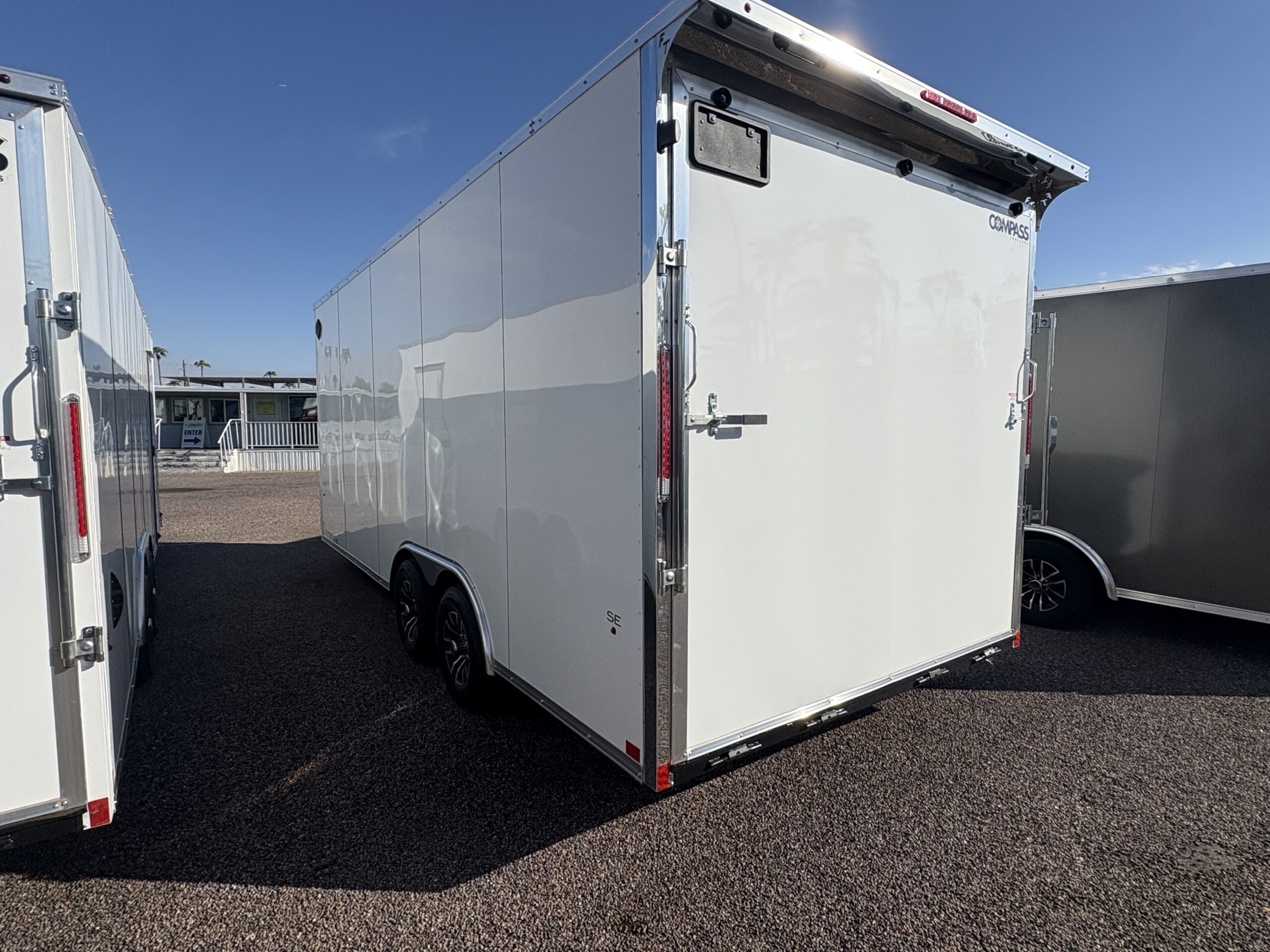 20x8.5 Jasper SE Car Hauler, 10K GVWR, Ramp Door - Image 6