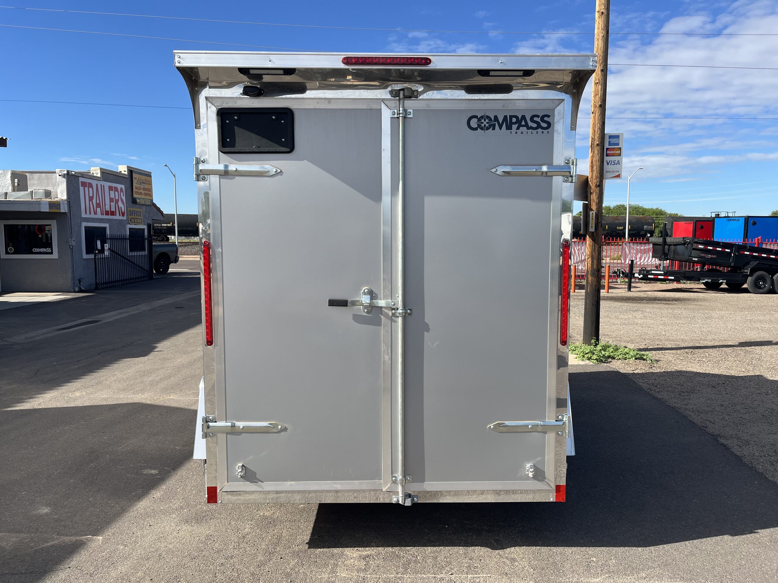 10x6 Jasper SE, 3K GVWR, Rear Double Doors - Image 4