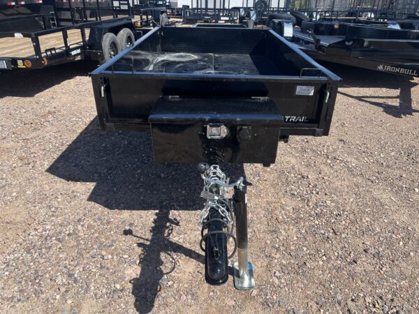 08x53 Single Axle Dump, 3K GVWR, w/ Ramps