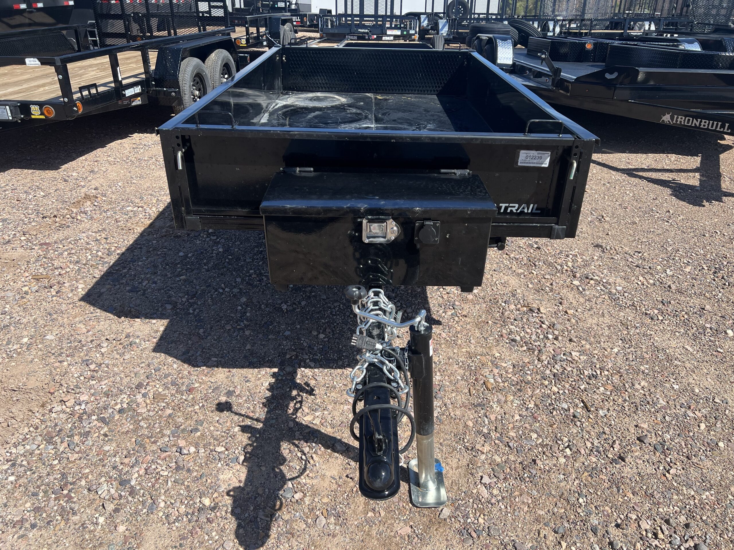 08x53 Single Axle Dump, 3K GVWR, w/ Ramps - Image 6