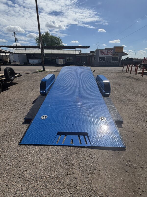 20x83 IronBull Tandem Axle Car Hauler Tilt, 10K GVWR, Steel Deck