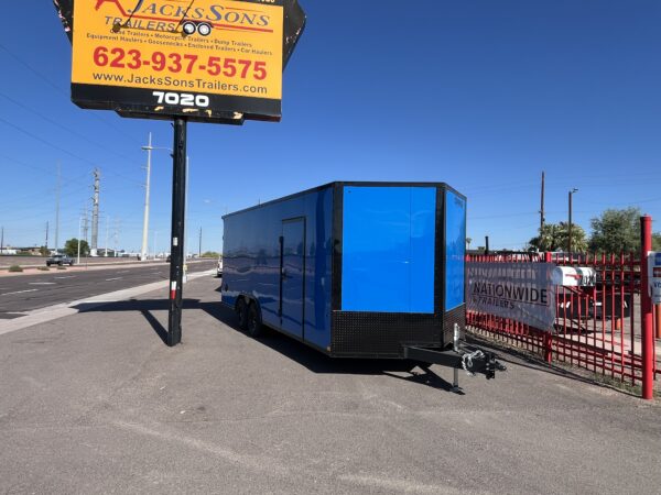 20x8.5 Jasper SE Car Hauler, 10K GVWR, Ramp Door