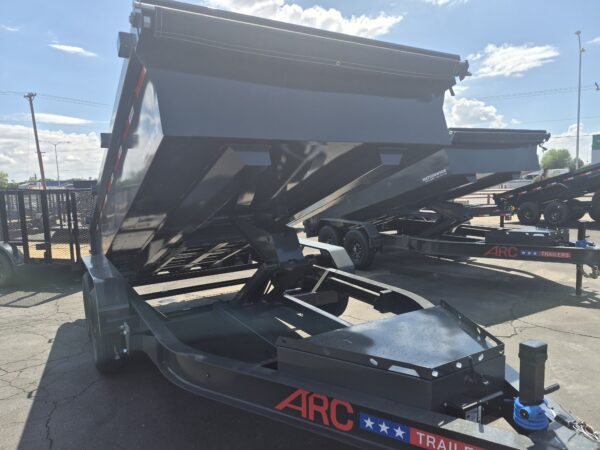 14x83 Scissor-Lift Dump, 14K GVWR, 24" Sides