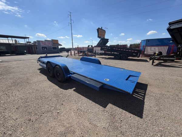20x83 IronBull Tandem Axle Car Hauler Tilt, 10K GVWR, Steel Deck