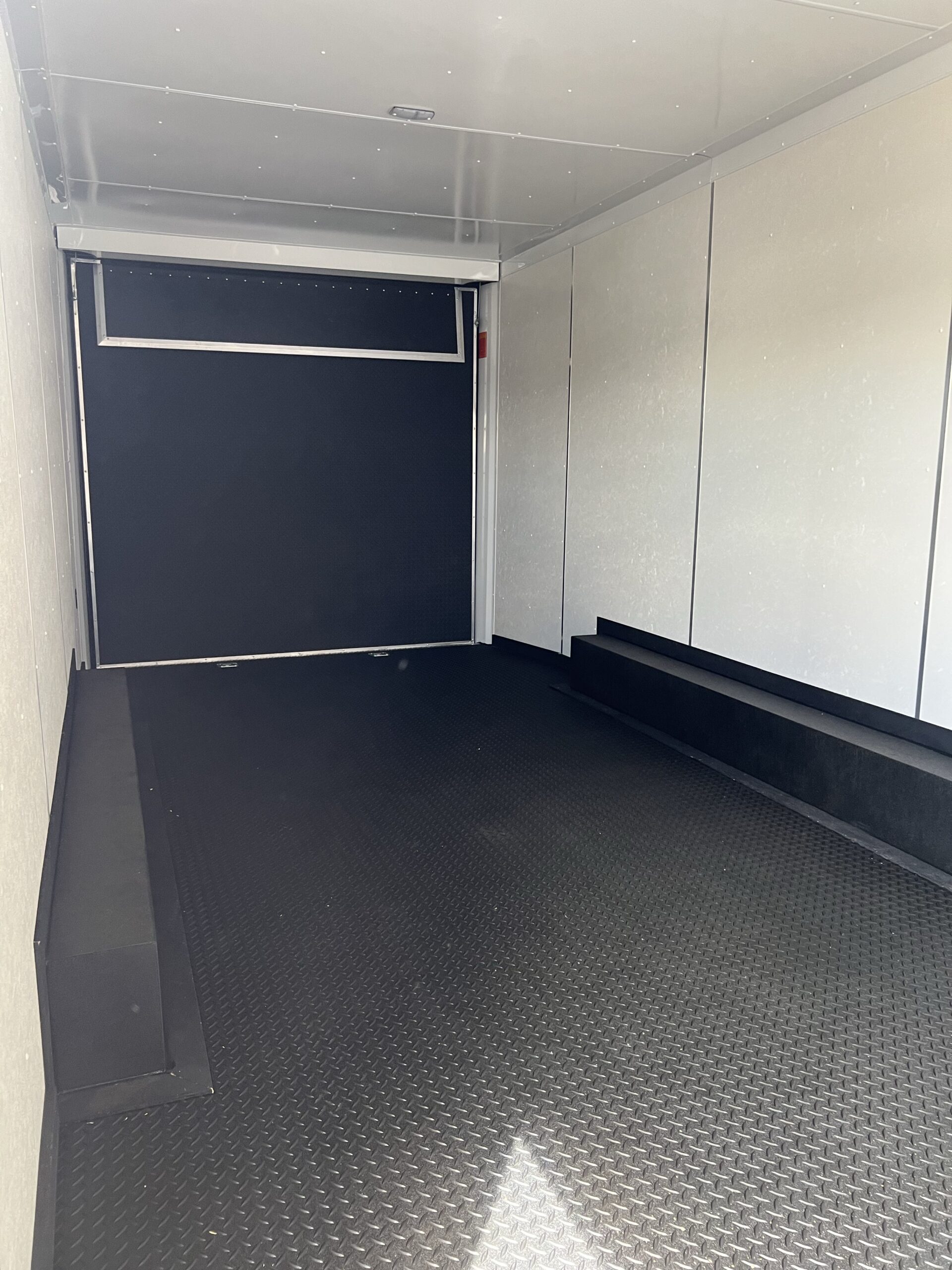 24x8.5 Jasper SE Car Hauler, 10K GVWR, White Vinyl Walls/Ceiling, Stabilizer Jacks, Ramp Door - Image 3