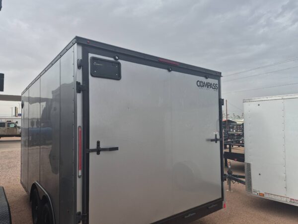 Compass 8.5x14 Ramp door