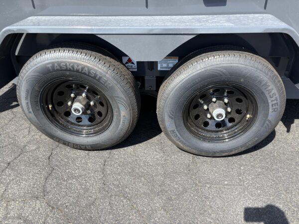 12x72 Norstar Tandem Axle Dump, 10K GVWR, 20" Sides