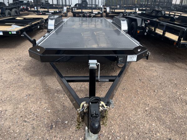 20x83 IronBull Tandem Axle Car Hauler Tilt, 10K GVWR, Steel Deck w/ Aluminum Trim