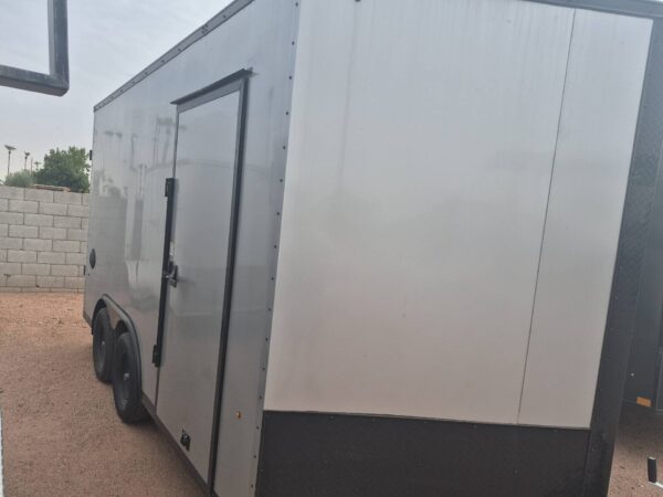 Compass 8.5x14 Ramp door
