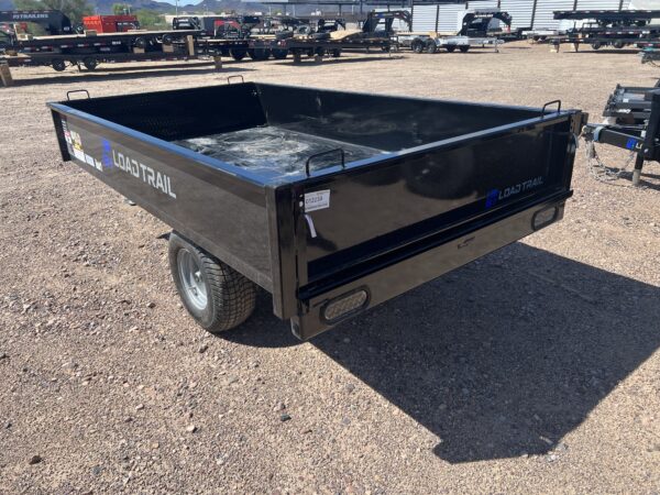 08x53 Single Axle Dump, 3K GVWR, w/ Ramps