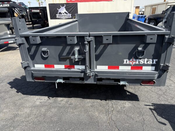 12x72 Norstar Tandem Axle Dump, 10K GVWR, 20" Sides
