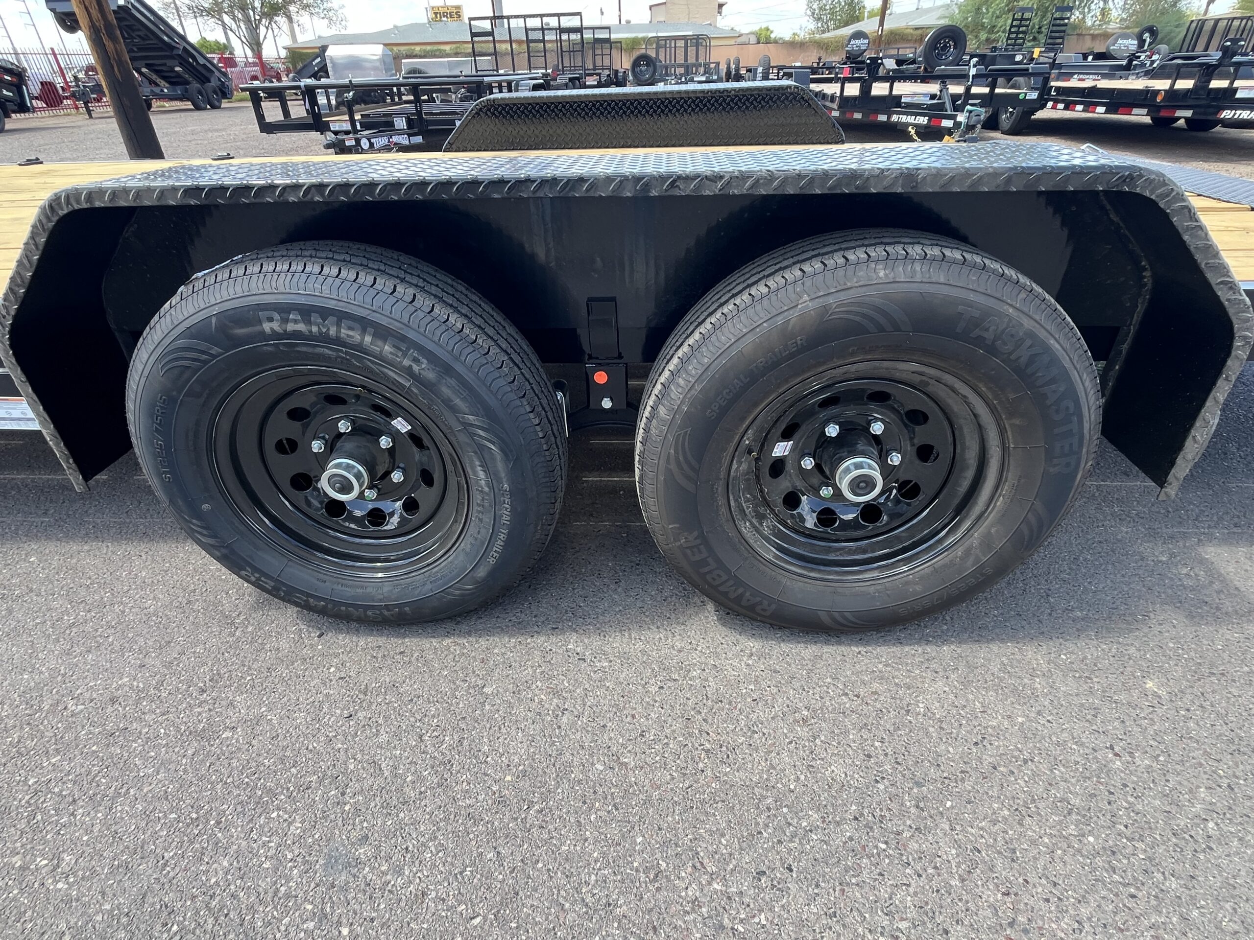 18x83 Tandem Axle Channel Equipment, 10K GVWR, Slide-In Ramps - Image 5