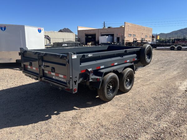 14x83 IronBull Tandem Axle Dump, 15K GVWR, 24" Sides
