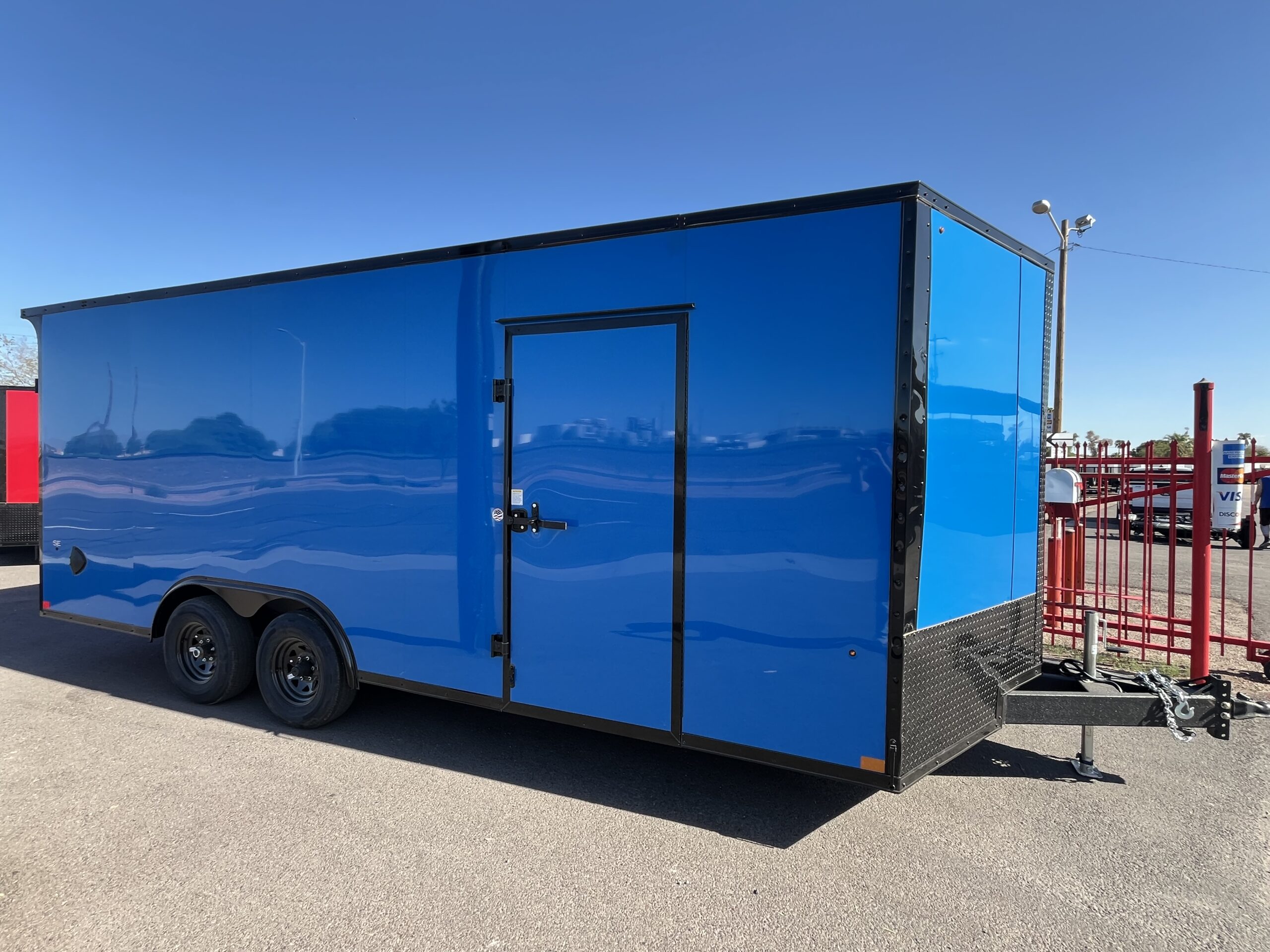 20x8.5 Jasper SE Car Hauler, 10K GVWR, Ramp Door - Image 2