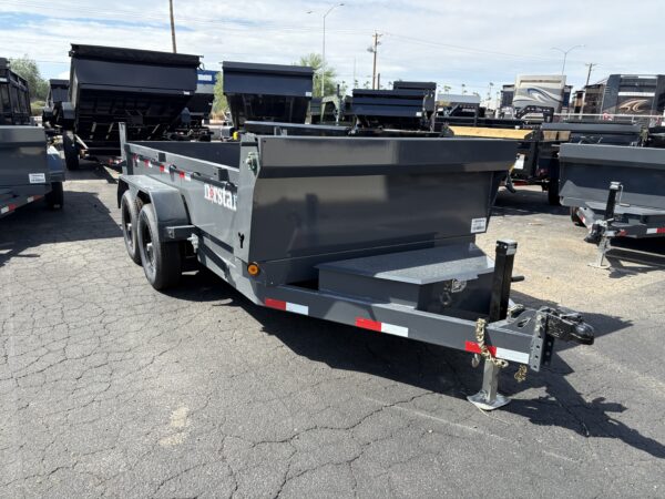 12x72 Norstar Tandem Axle Dump, 10K GVWR, 20" Sides