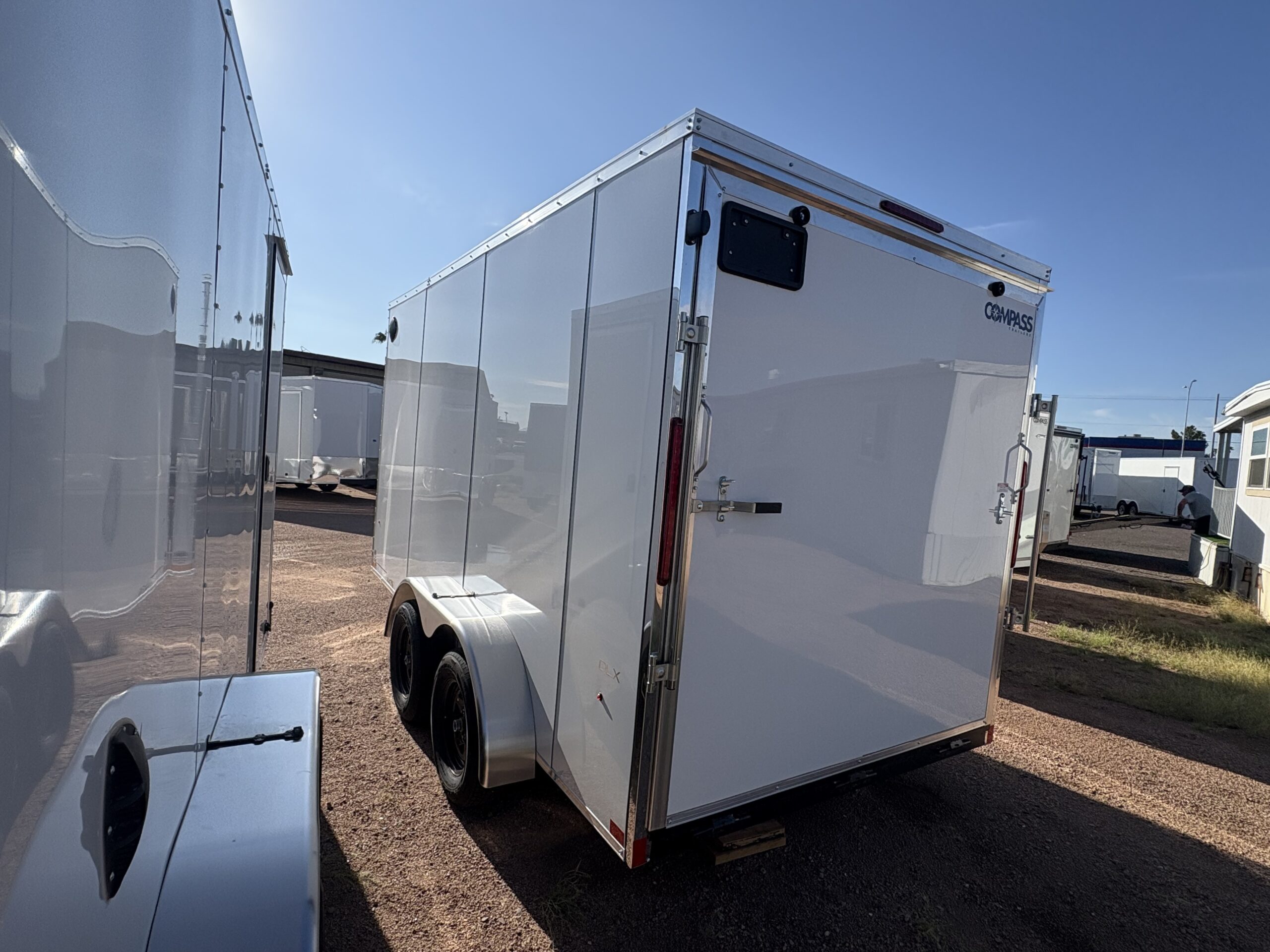 14x7 Indigo DLX, 7K GVWR, Ramp Door - Image 5