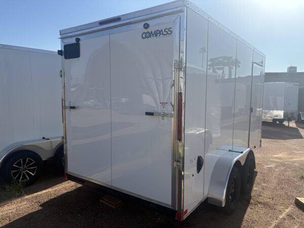14x7 Indigo DLX, 7K GVWR, Ramp Door