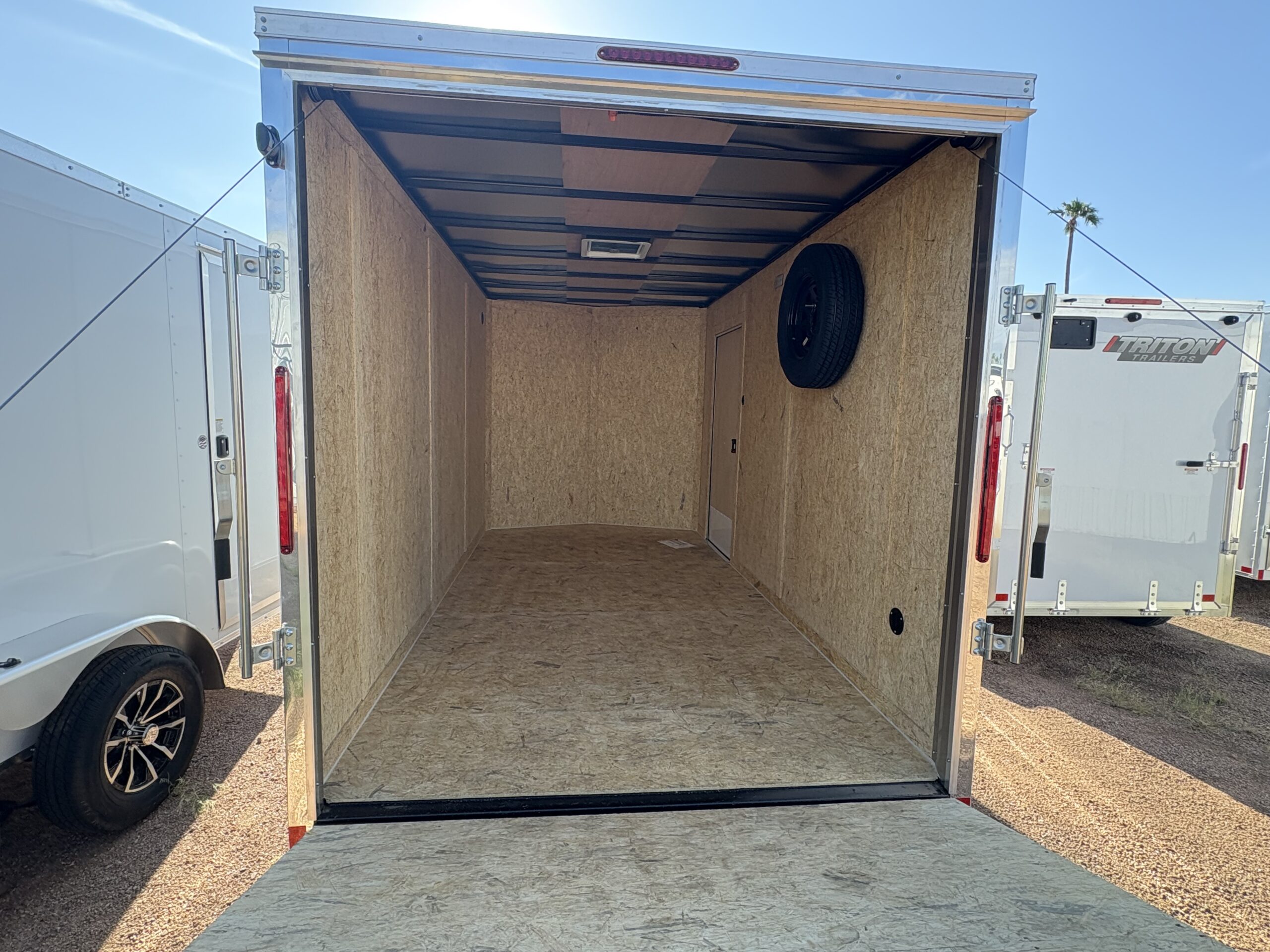 14x7 Indigo DLX, 7K GVWR, Ramp Door - Image 4