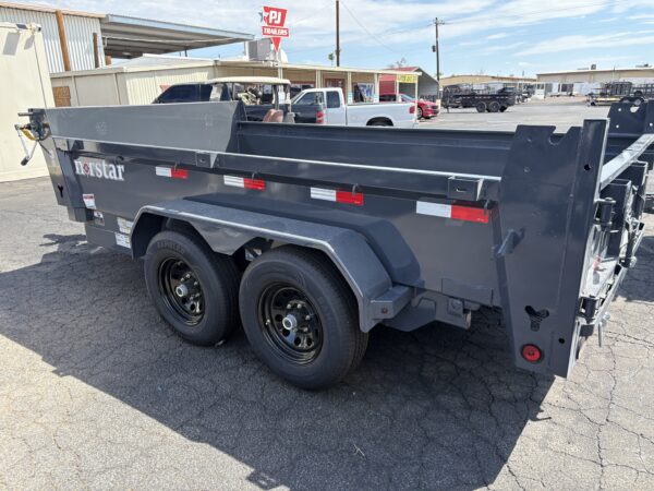 12x72 Norstar Tandem Axle Dump, 10K GVWR, 20" Sides