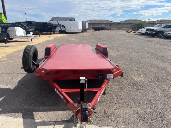 20x83 IronBull Tandem Axle Car Hauler Tilt, 10K GVWR, Steel Deck