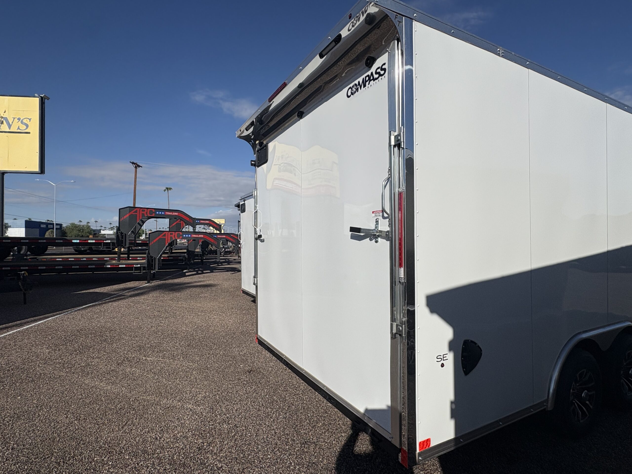 20x8.5 Jasper SE Car Hauler, 10K GVWR, Ramp Door - Image 4