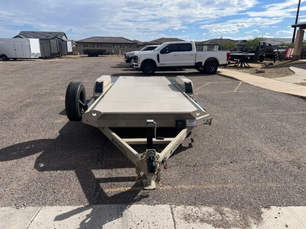 20x83 IronBull Tandem Axle Car Hauler Tilt, 10K GVWR, Steel Deck
