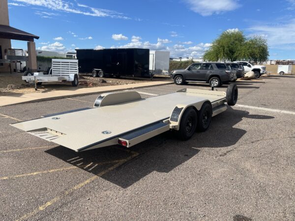 20x83 IronBull Tandem Axle Car Hauler Tilt, 10K GVWR, Steel Deck