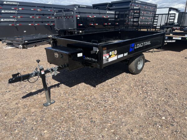 08x53 Single Axle Dump, 3K GVWR, w/ Ramps