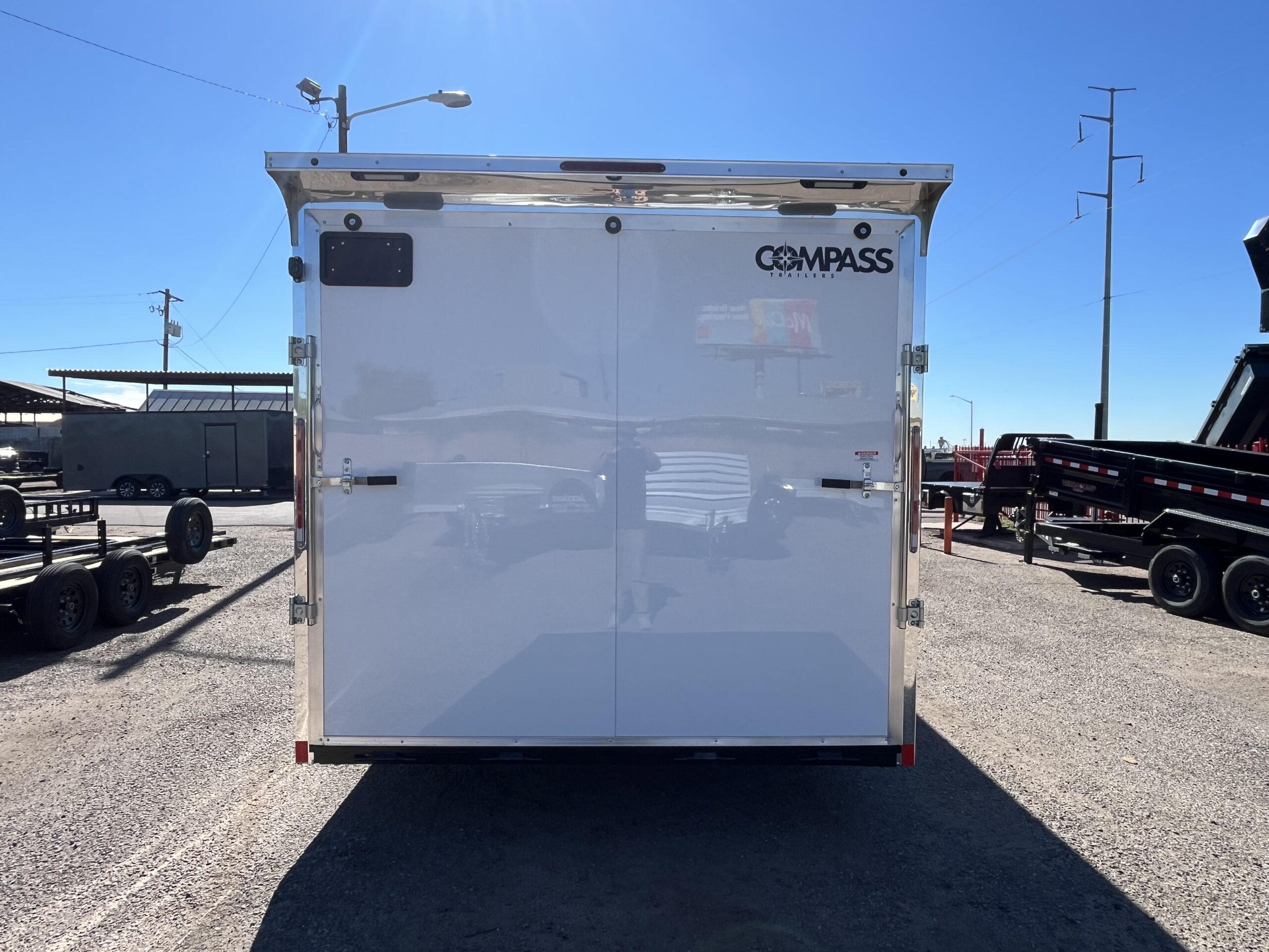 24x8.5 Jasper SE Car Hauler, 10K GVWR, Side Escape Door, Ramp Door - Image 4