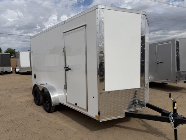 14x7 Indigo DLX, 7K GVWR, Rear Double Doors