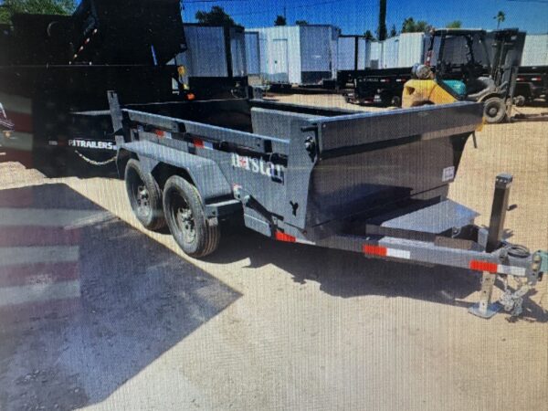 10x60 Norstar Tandem Axle Dump, 7K GVWR, 20" Sides