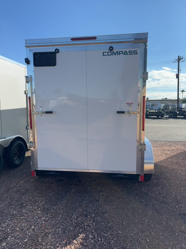 12X6 Indigo DLX, 7K GVWR, Ramp Door