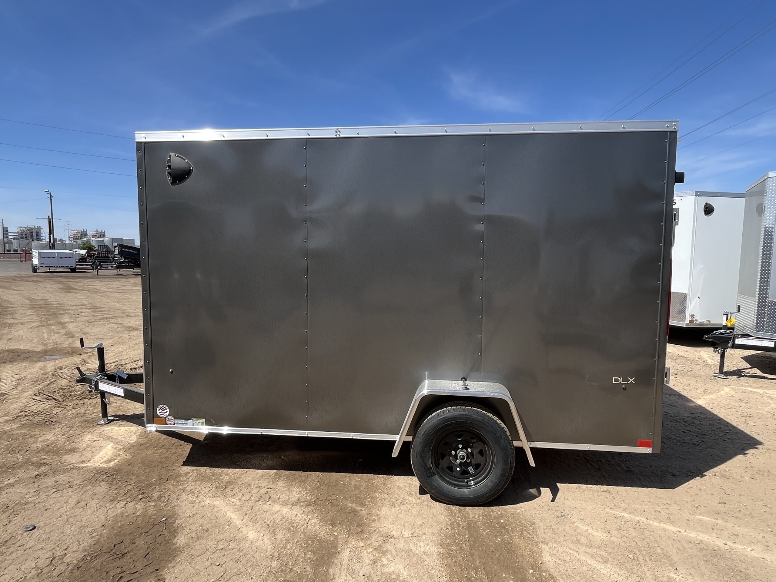 12x6 Indigo DLX, 3K GVWR, Ramp Door - Image 9
