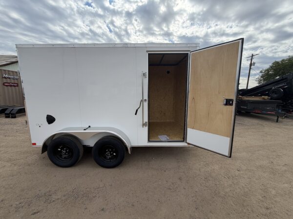 12x6 Indigo DLX, 7K GVWR, Ramp Door