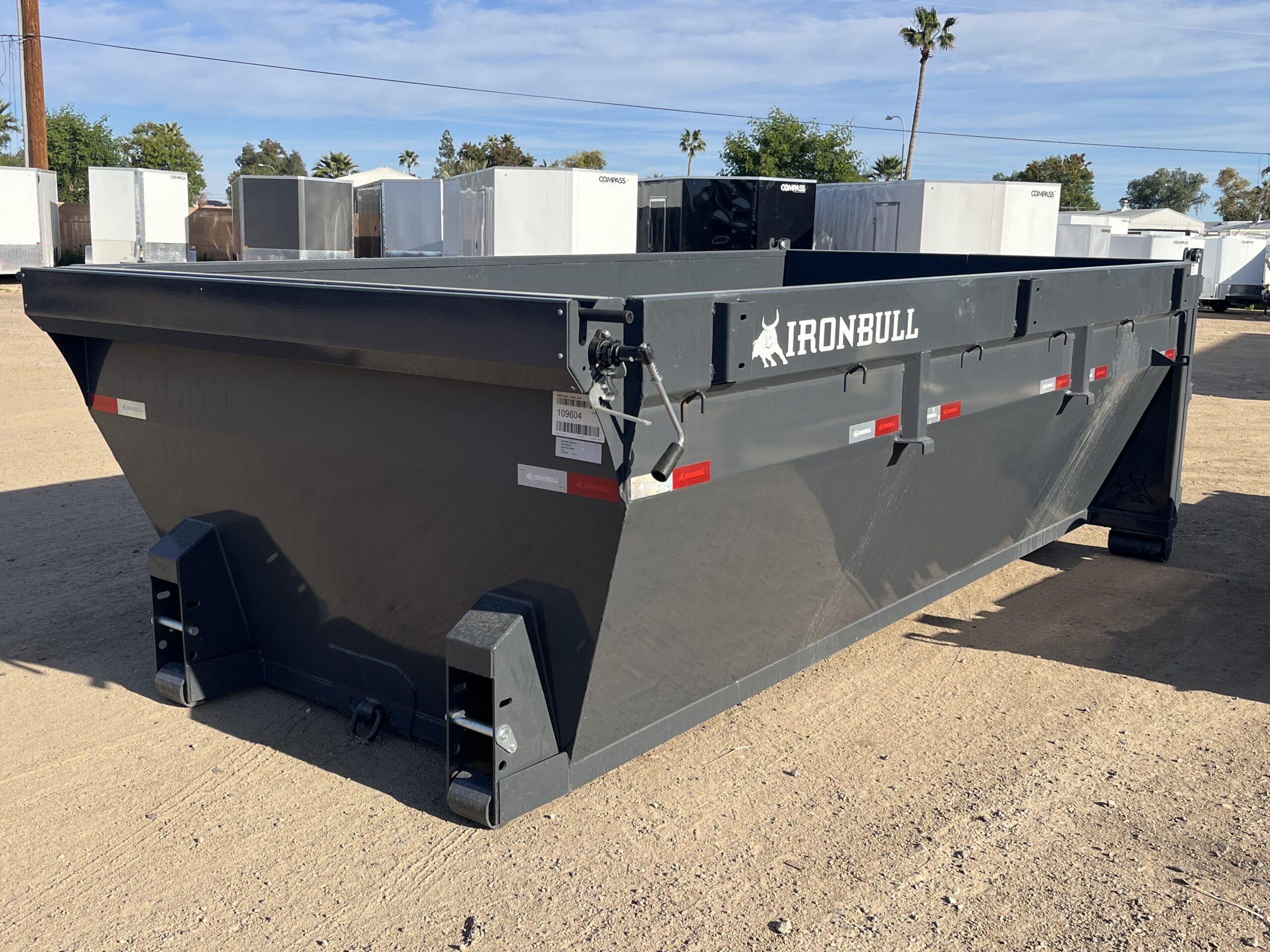 14x83 Ironbull Rolloff Dump Bin, 48" Sides - Image 5