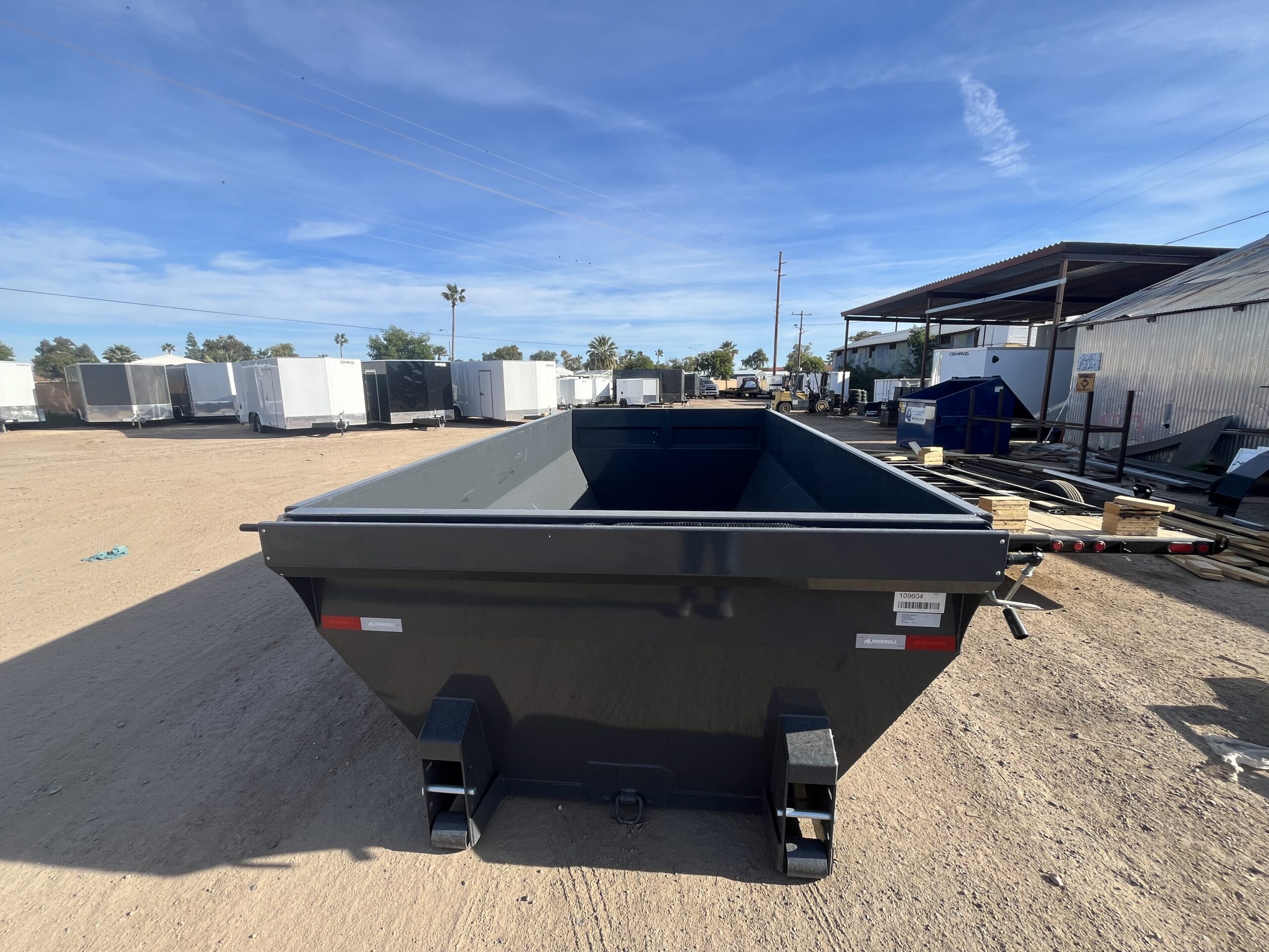14x83 Ironbull Rolloff Dump Bin, 48" Sides - Image 6