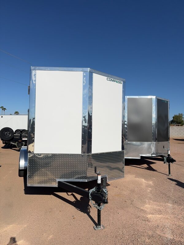 14x7 Indigo DLX, 7K GVWR, Rear Double Doors
