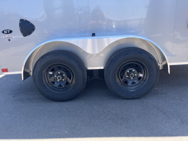 12x6 ST DLX, 7K GVWR, Ramp Door