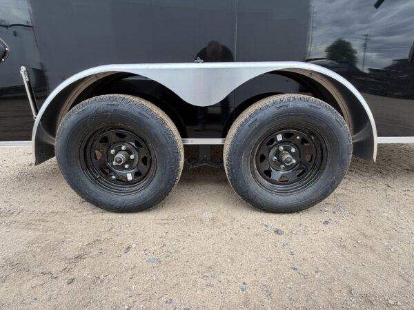 14x7 Indigo DLX, 7K GVWR, Rear Double Doors