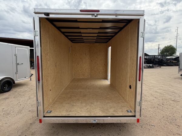 14x7 Indigo DLX, 7K GVWR, Rear Double Doors