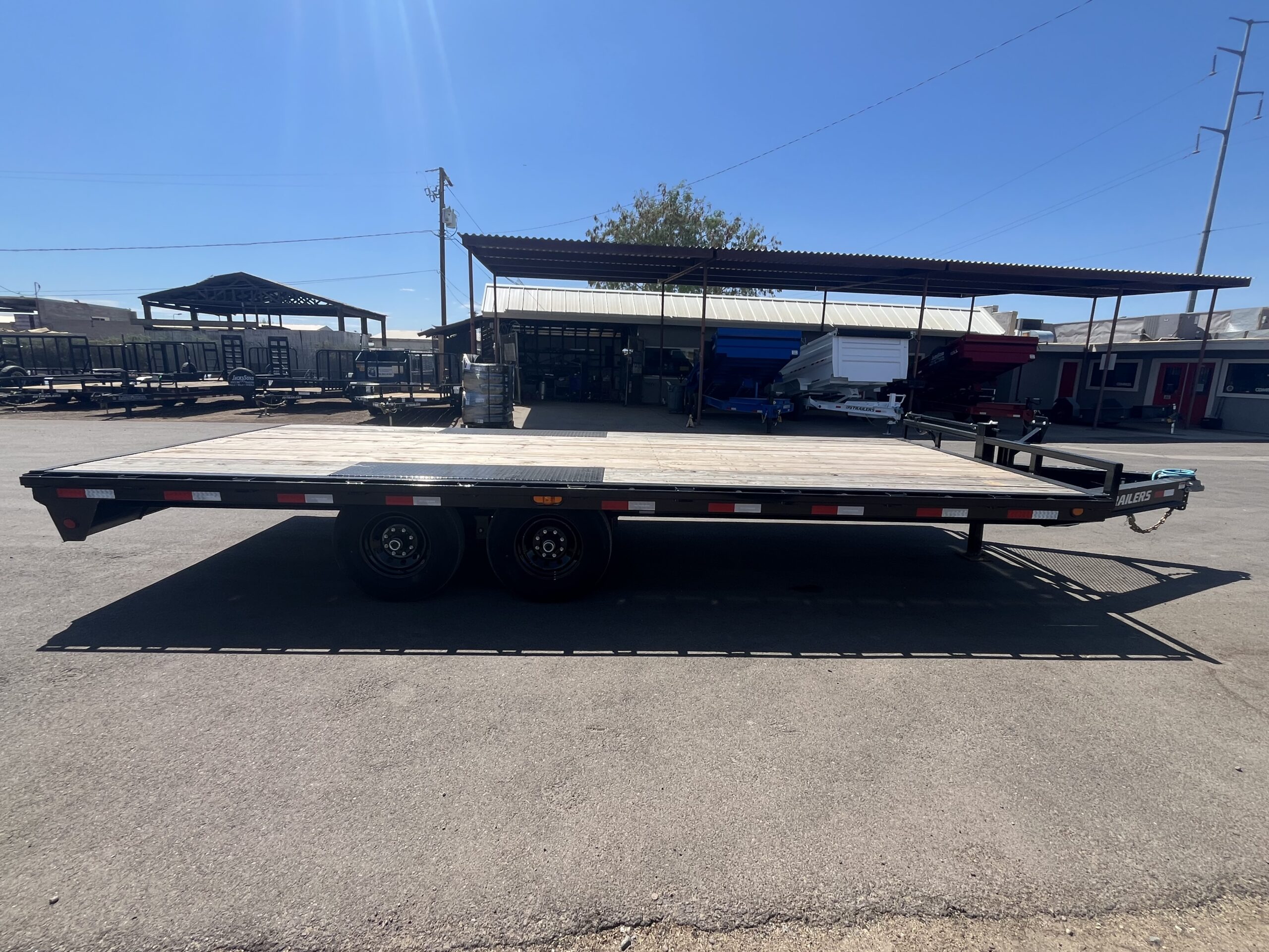 20x102 Tandem Axle Deckover, 14K GVWR, Slide-In Ramps - Image 8