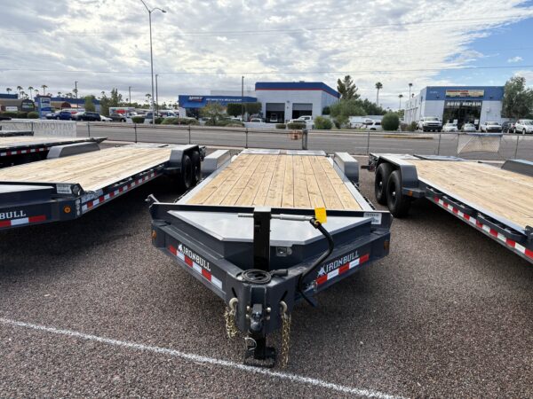 20x83 IronBull, Tandem Axle, 14K GVWR, Rampage Ramps