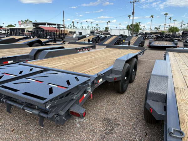 20x83 IronBull, Tandem Axle, 14K GVWR, Rampage Ramps