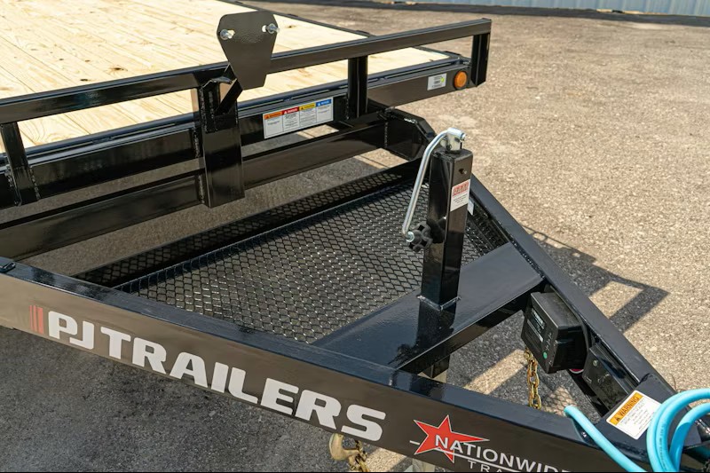 24x102 Tandem Axle Deckover, 10K GVWR, Slide In Ramps - Image 6