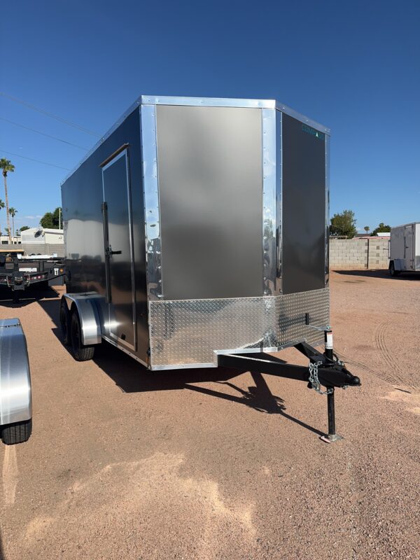 14x7 Indigo DLX, 7K GVWR, Ramp Door