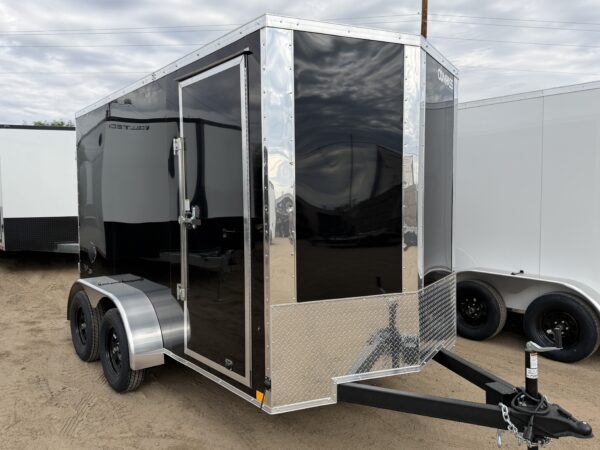 12x6 Indigo DLX, 7K GVWR, Rear Double Doors