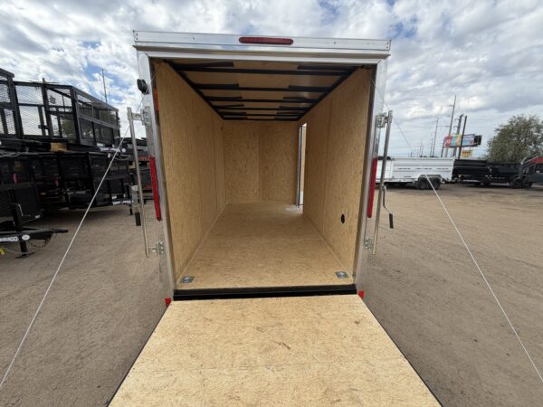 12x6 Indigo DLX, 7K GVWR, Ramp Door